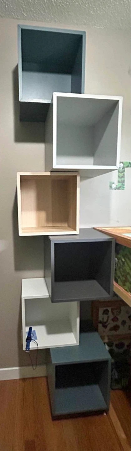 Set of 6 Cube Shelves - photo 2