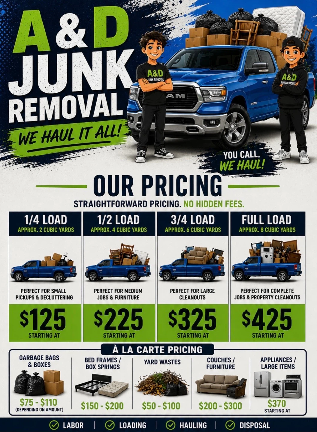 A&D Junk Removal Services