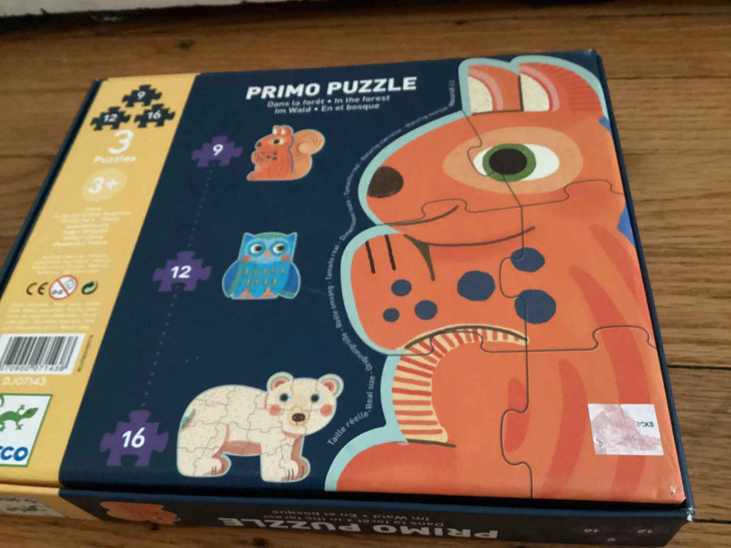 ⚽️Djeco Primo Puzzle Set