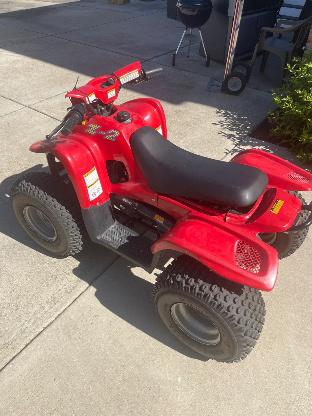 Manco 90cc Red ATV - photo 3