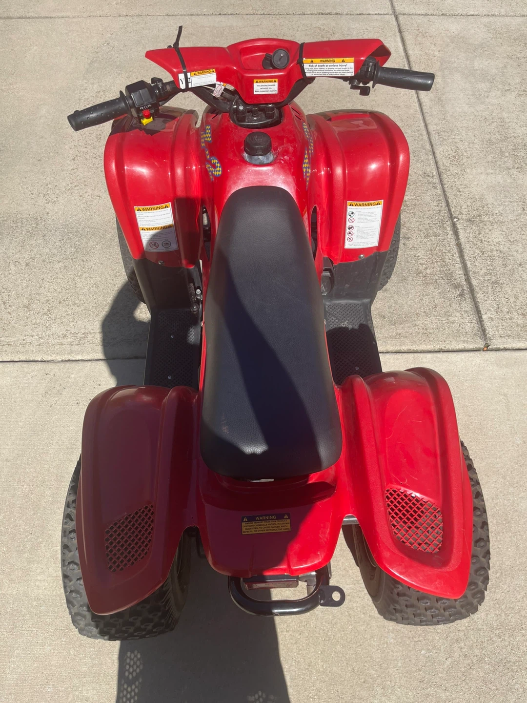 Manco 90cc Red ATV - photo 4
