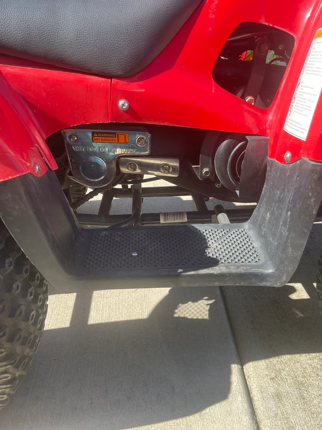 Manco 90cc Red ATV - photo 5