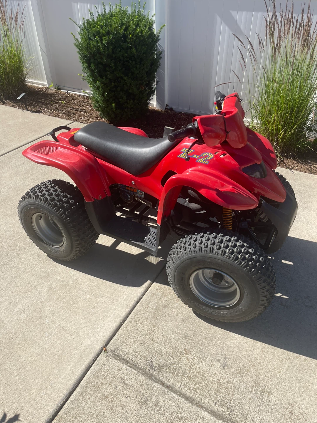 Manco 90cc Red ATV
