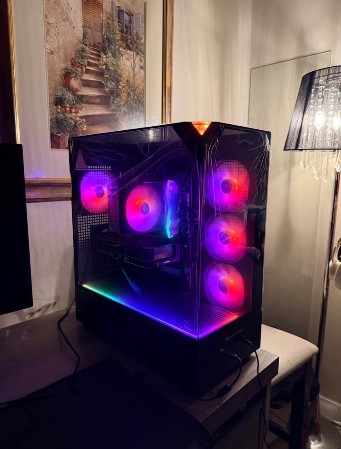 Gaming PC RTX5060 ti + Monitor
