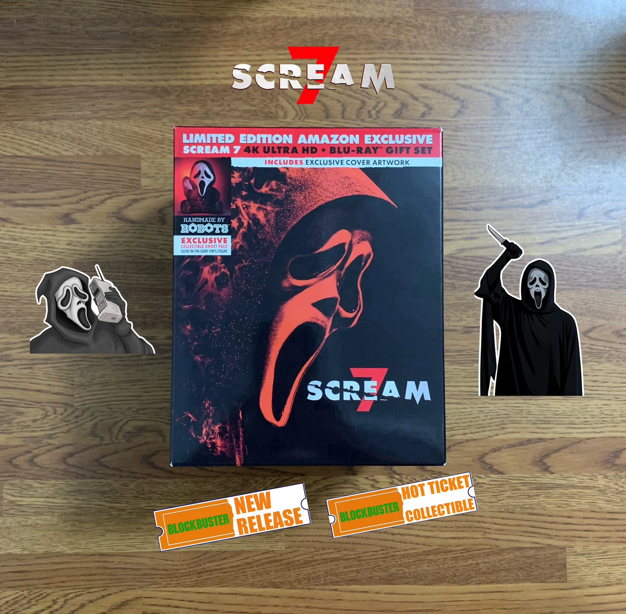 Scream 7 (Amazon Exclusive) LE 4K UHD Blu-ray Gift Set