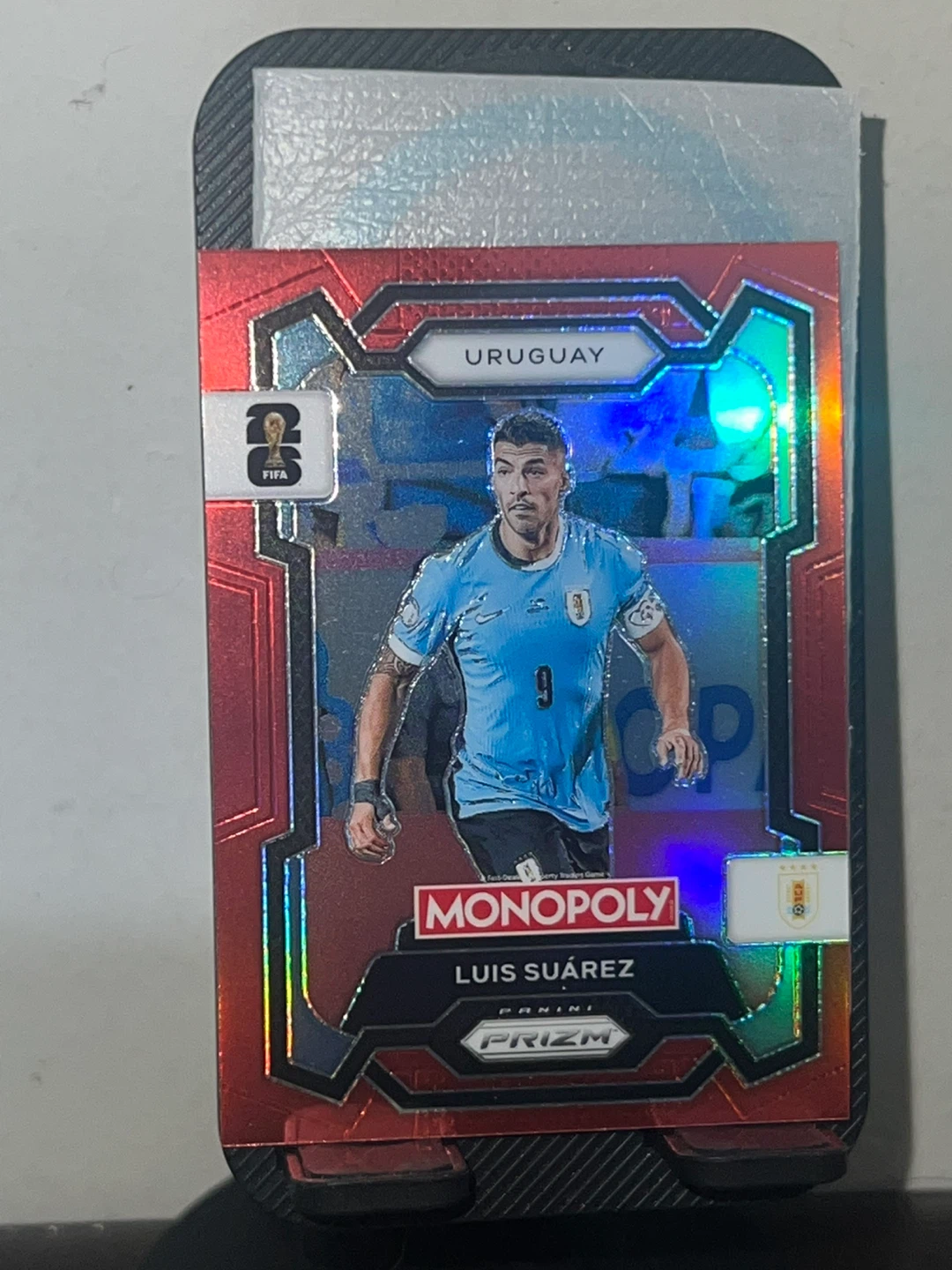 ⚽ 2026 Panini Prizm Monopoly FIFA World Cup Luis Suarez Card