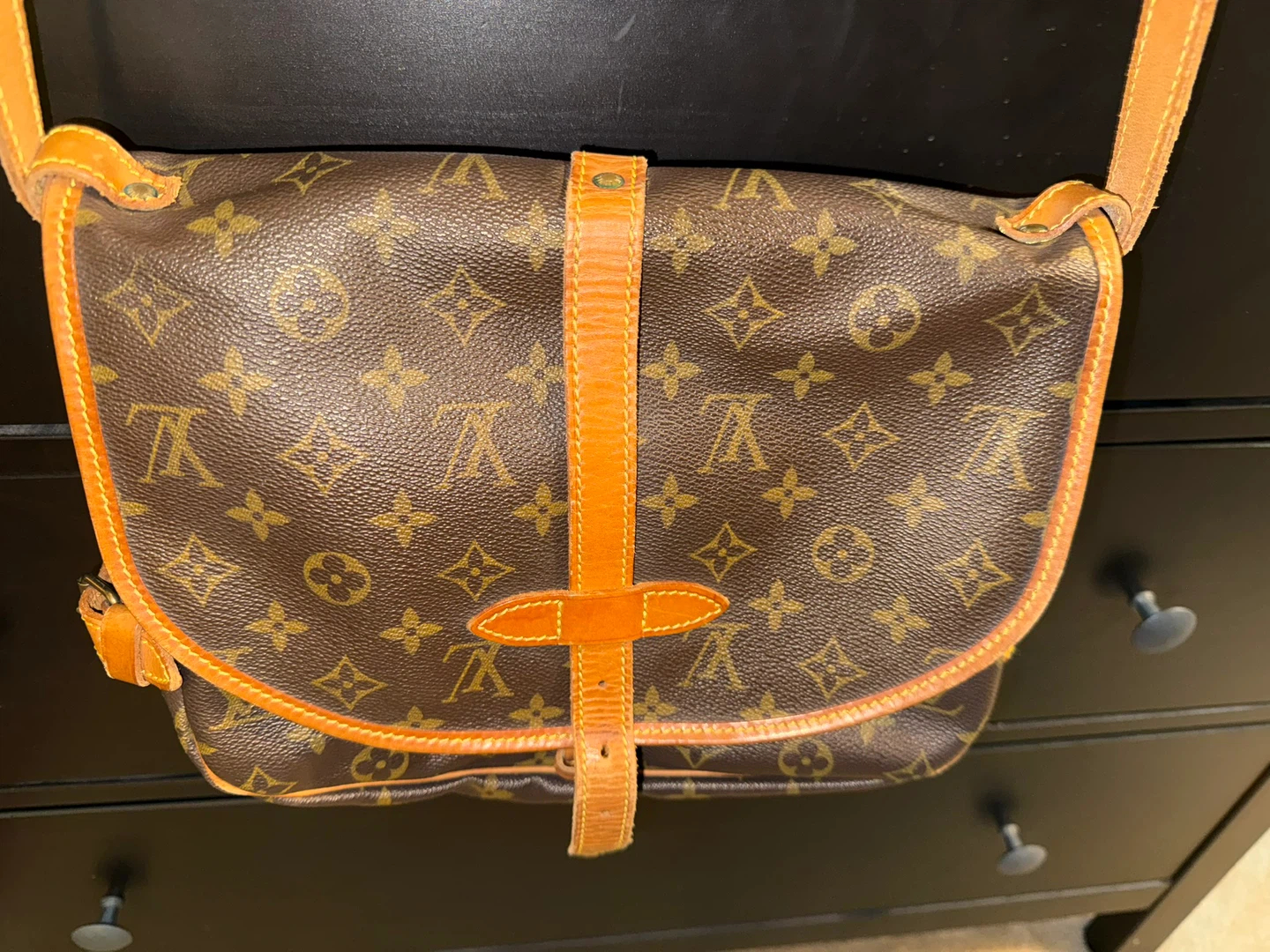 Vintage Louis Vuitton Monogram Shoulder crossbody Bag