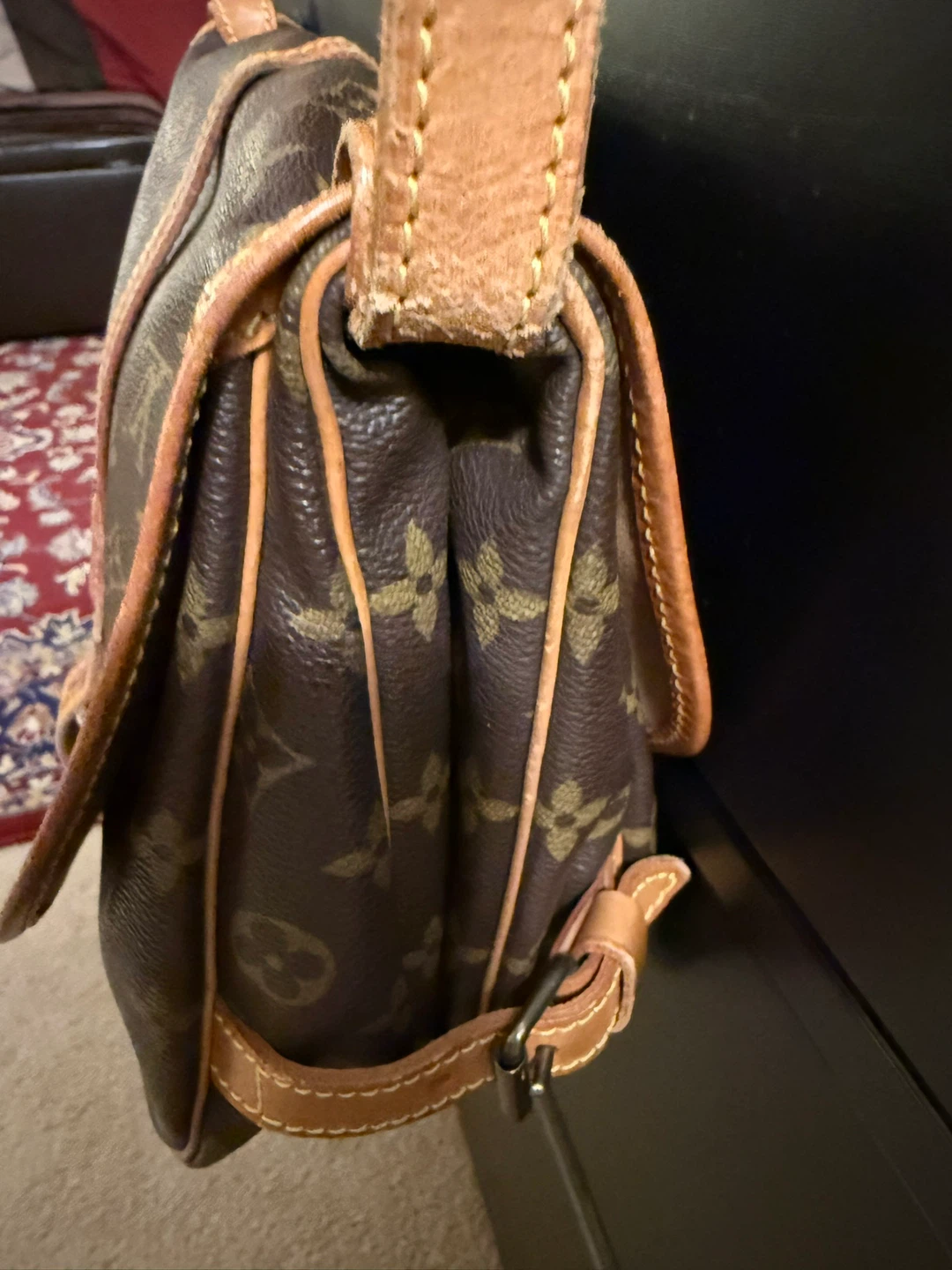 Vintage Louis Vuitton Monogram Shoulder crossbody Bag - photo 4