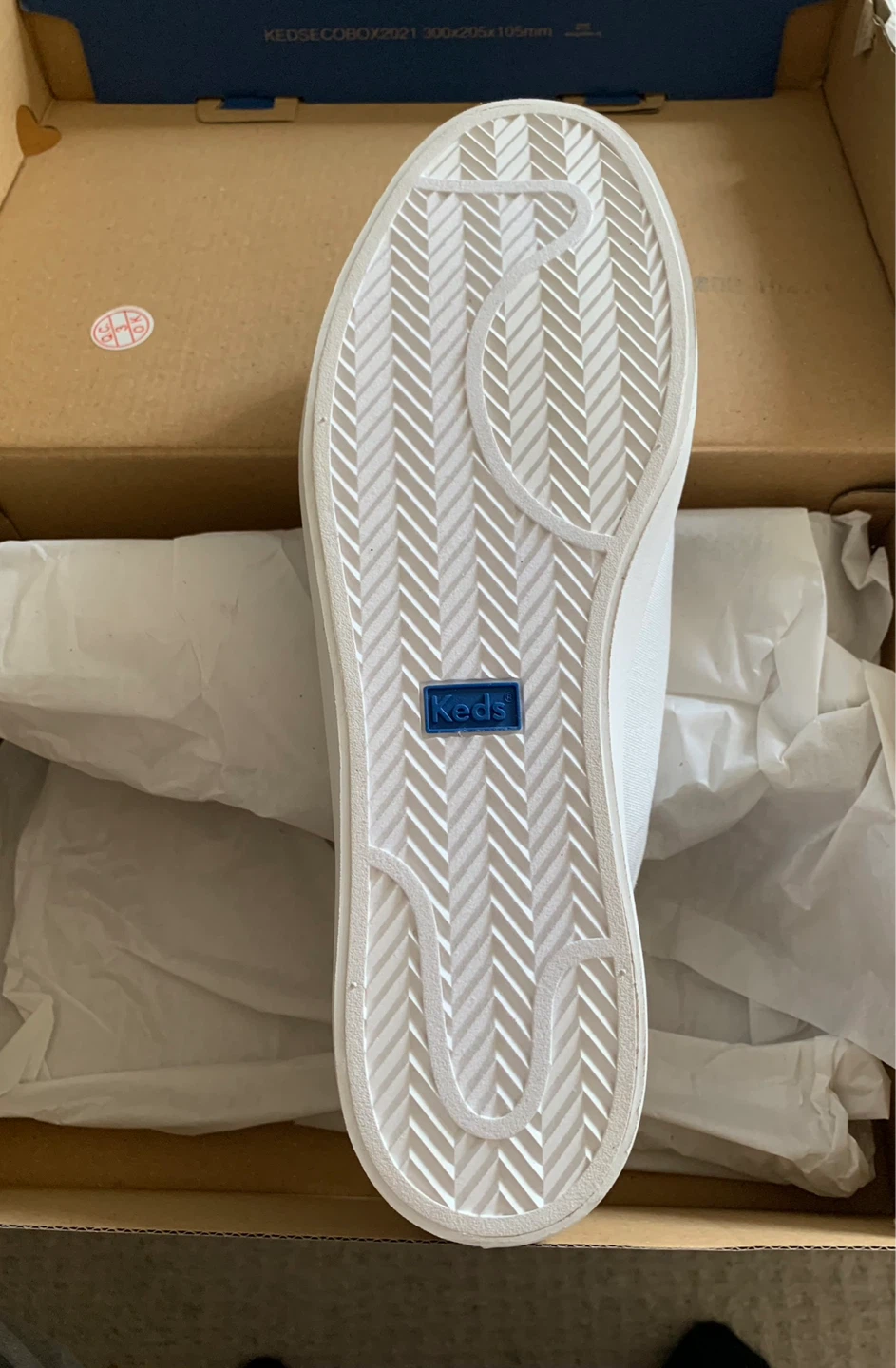 Keds Kickback Org Cotton White Women's Sneakers - photo 2