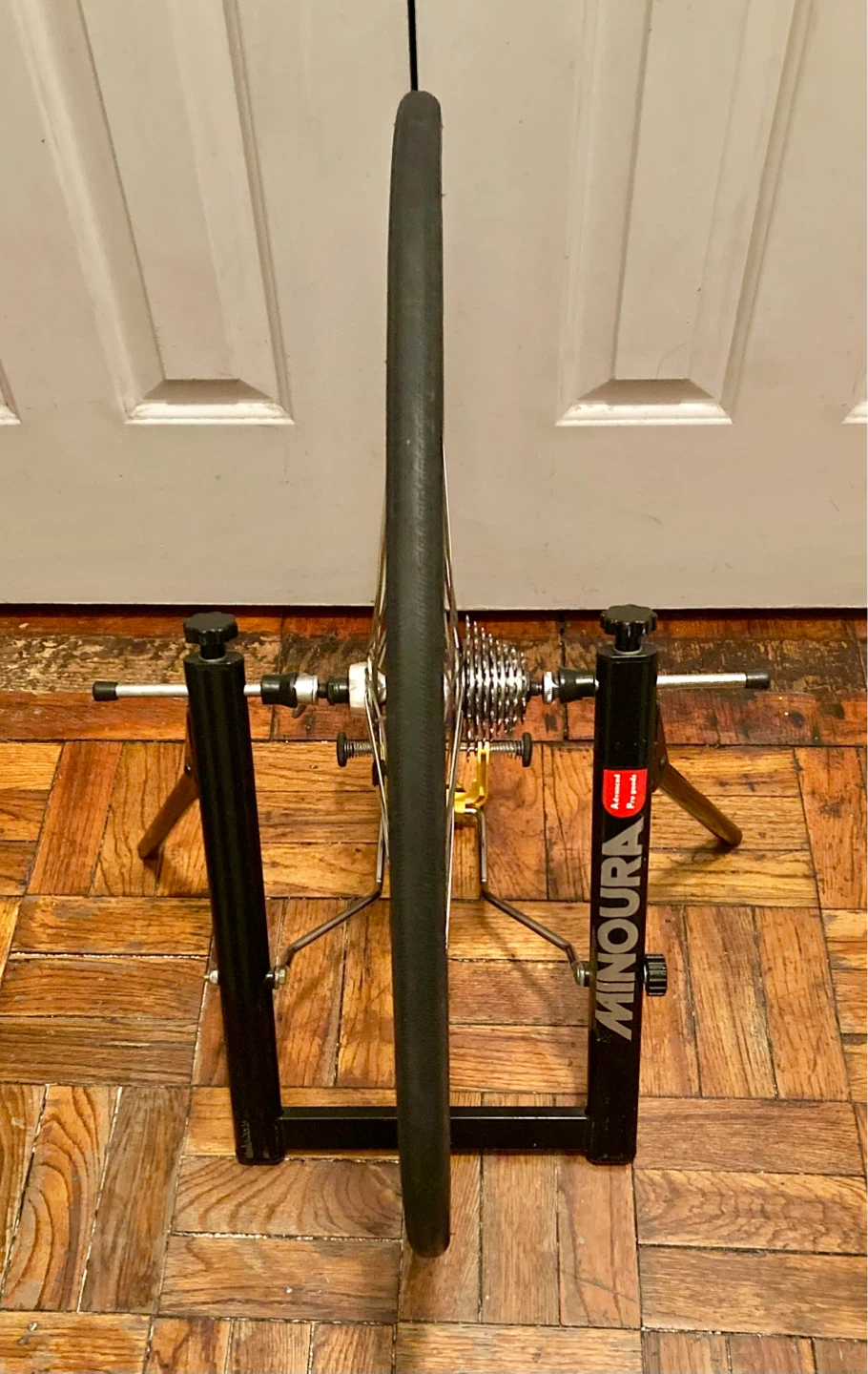 MINOURA Portable Foldable Steel Truing Wheel/Trainer Stand