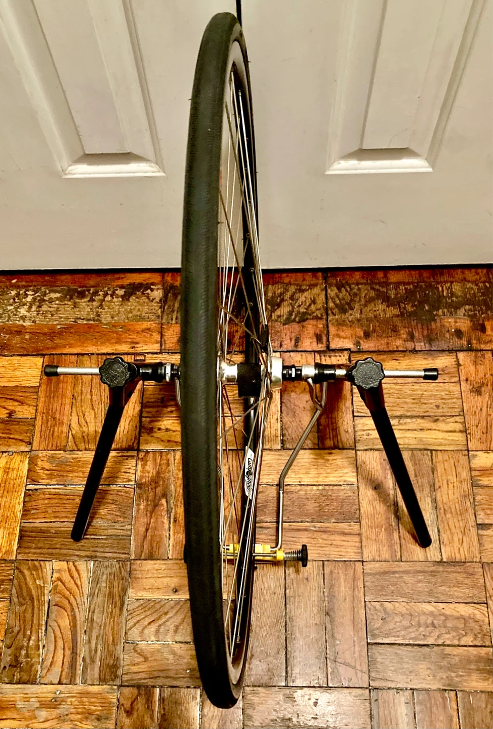 MINOURA Portable Foldable Steel Truing Wheel/Trainer Stand - photo 2