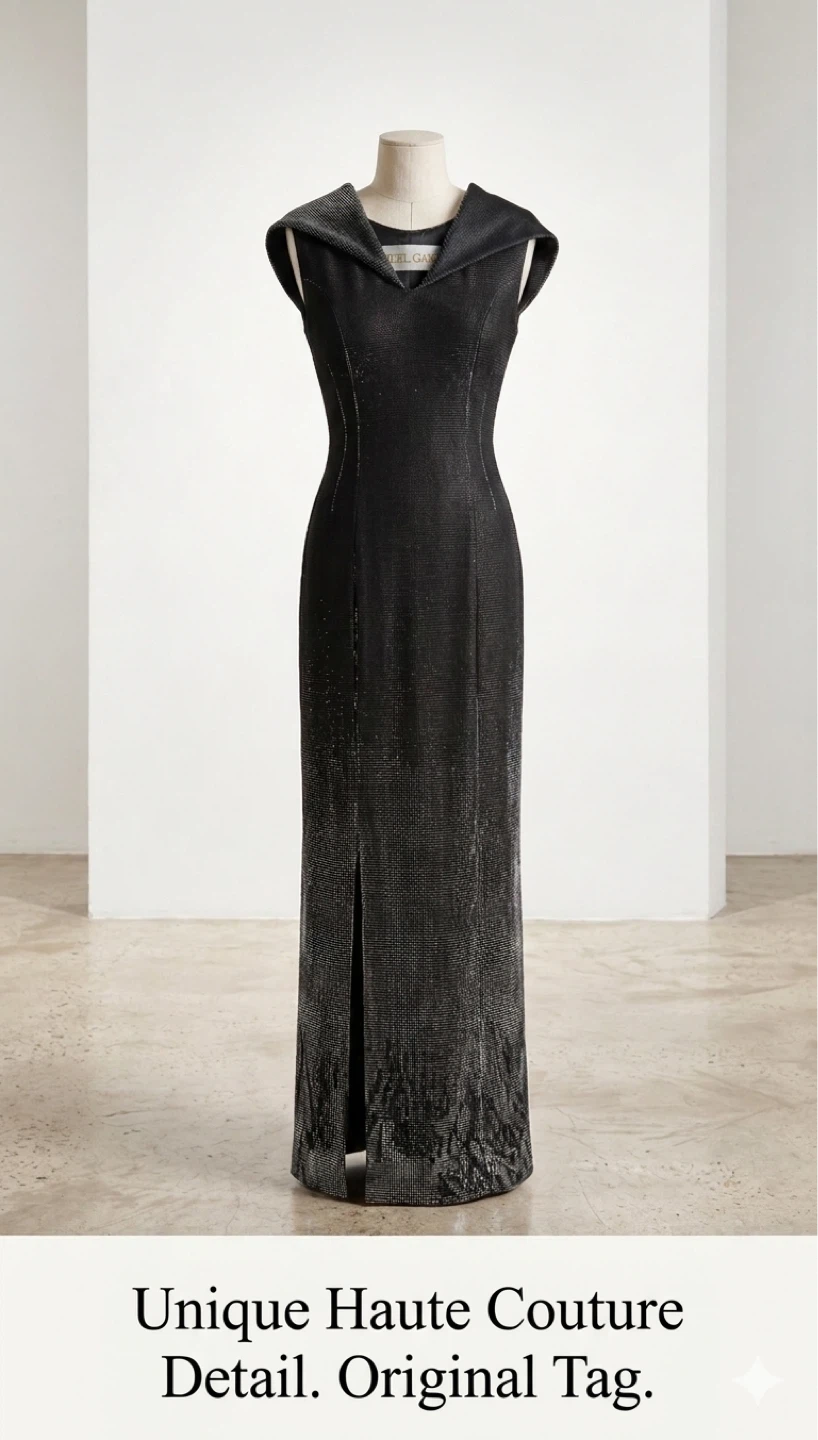 Formal dress, One of a Kind Designer Evening Gown