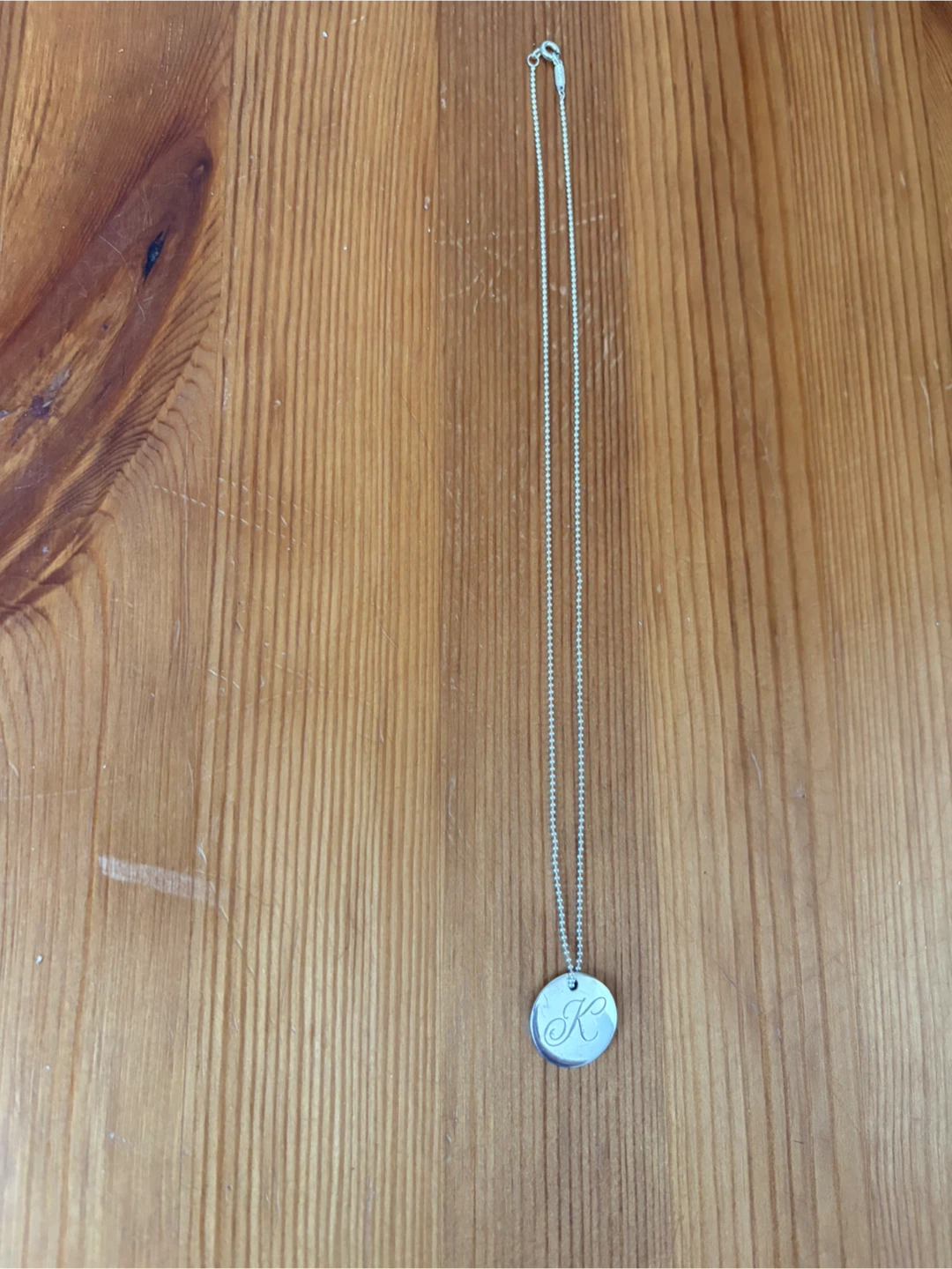 💯 Authentic Tiffany and Co. Notes Initial K Pendant Necklace - photo 5