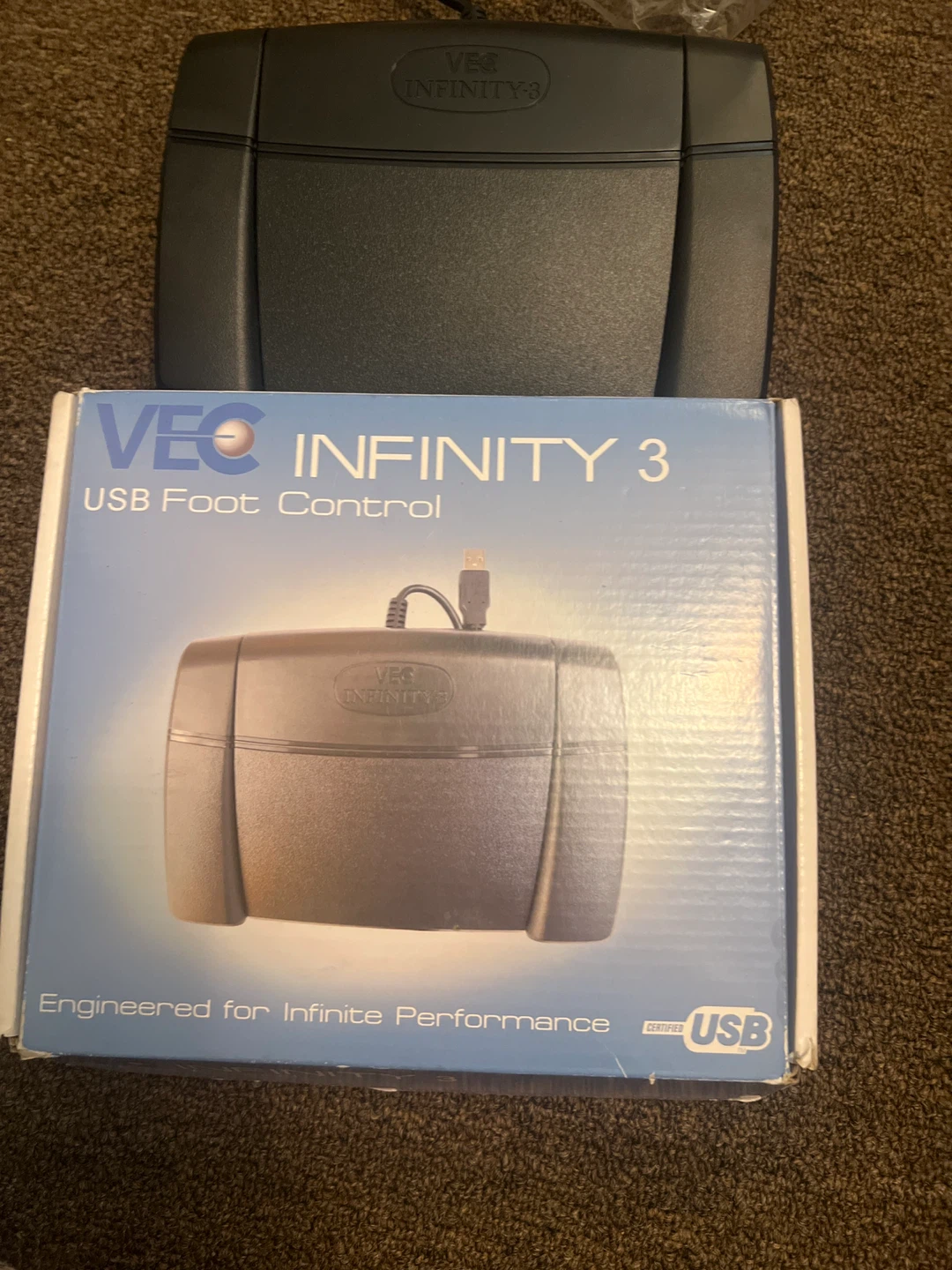 VEC Infinity 3 USB Foot Control