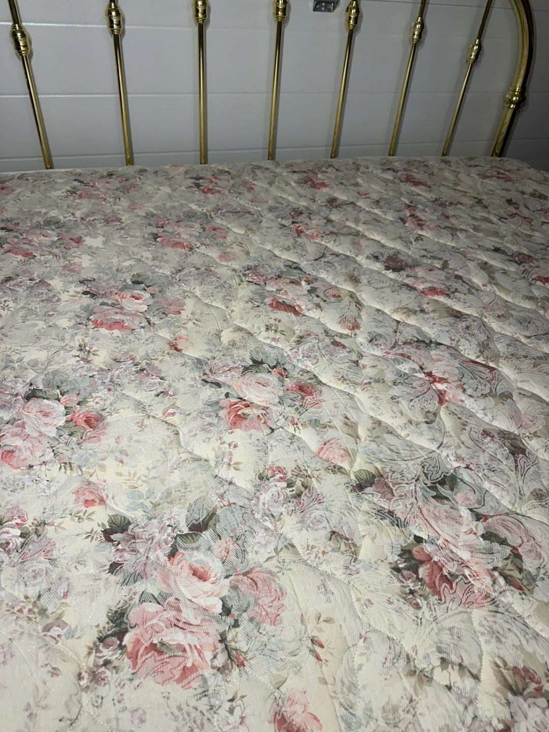 Vintage Brass KING Bed Set with Mattress & Box Spring - photo 3