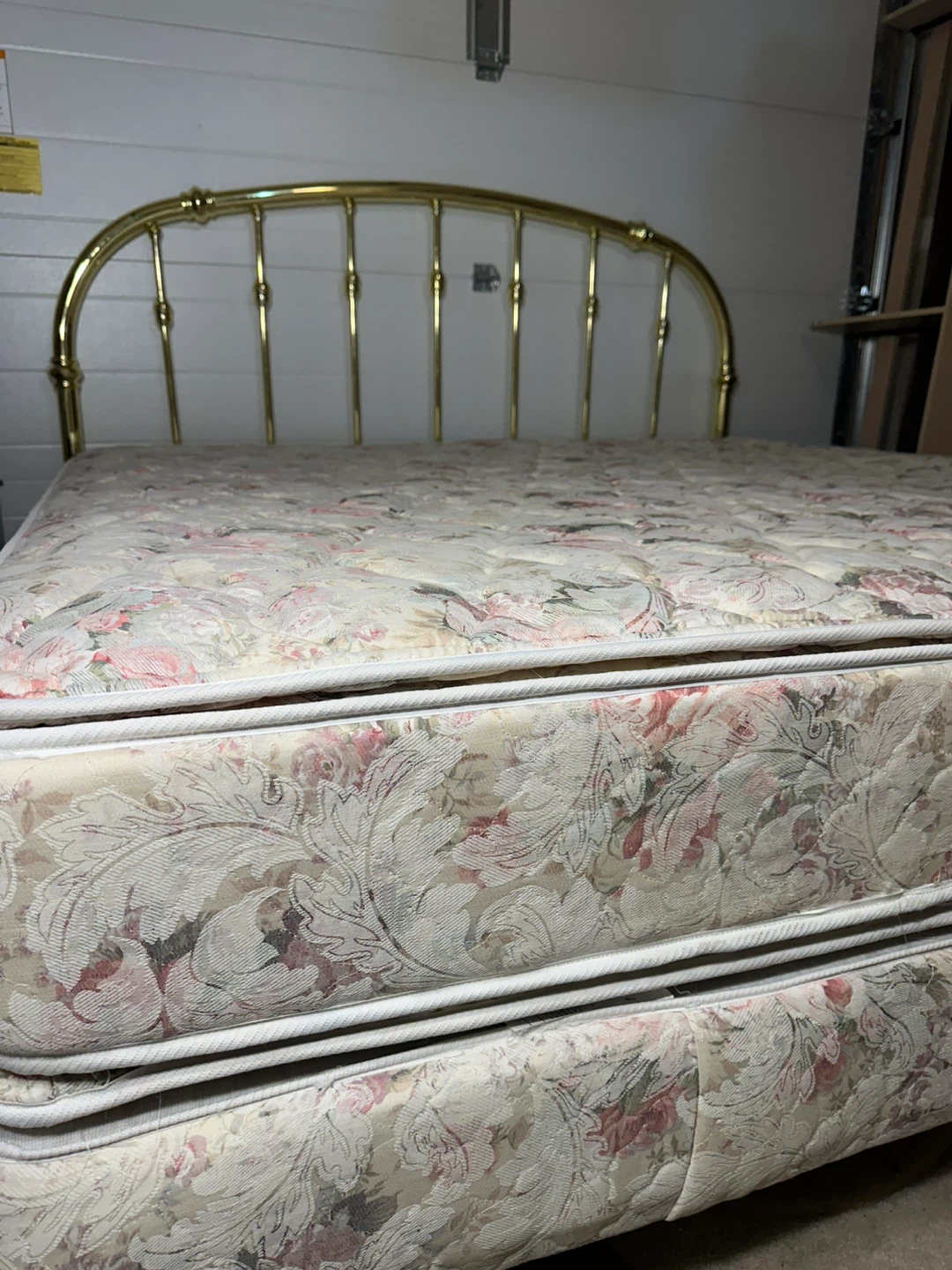 Vintage Brass KING Bed Set with Mattress & Box Spring - photo 4