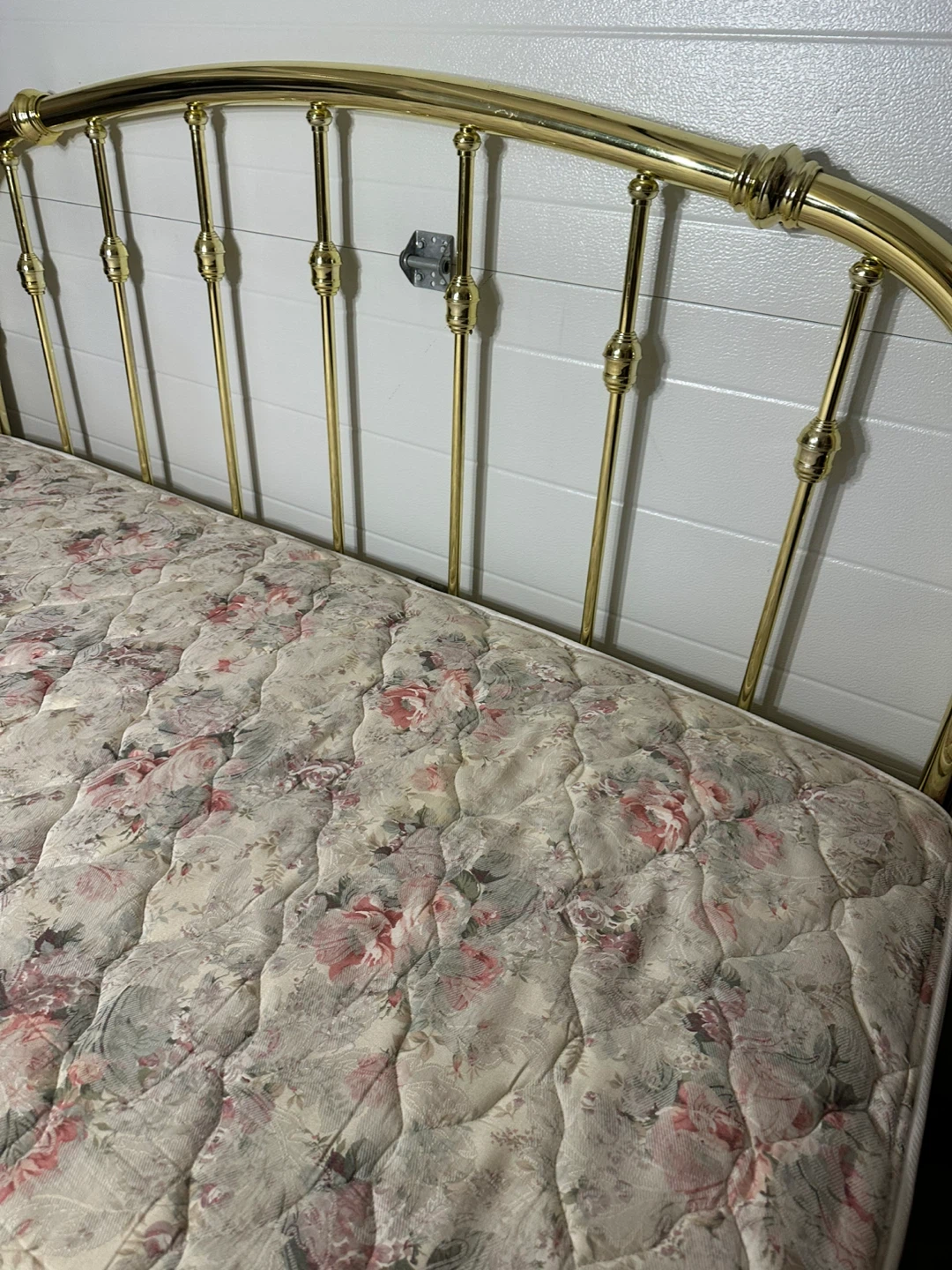 Vintage Brass KING Bed Set with Mattress & Box Spring - photo 2