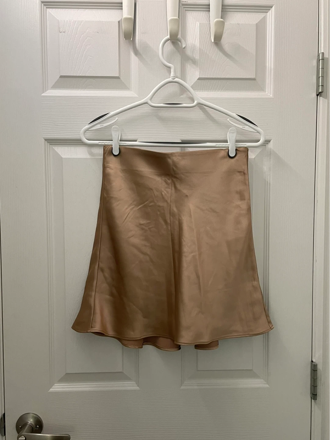 Dynamite Gold Satin Skirt - TP/XS