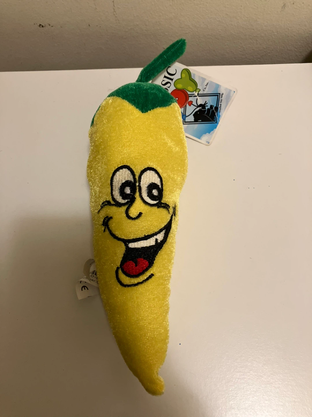 Yellow Plush Pepper Toy - photo 2