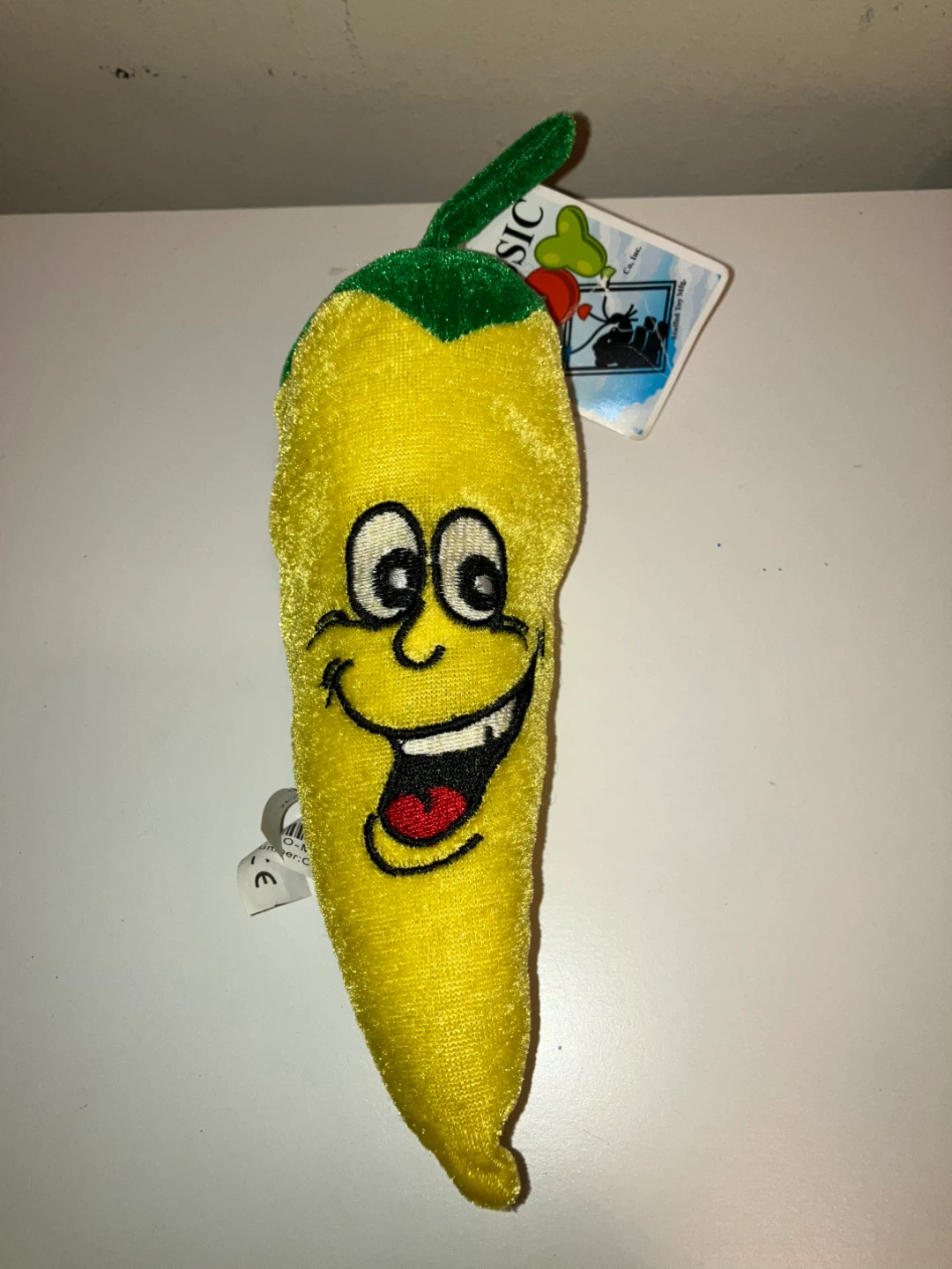 Yellow Plush Pepper Toy
