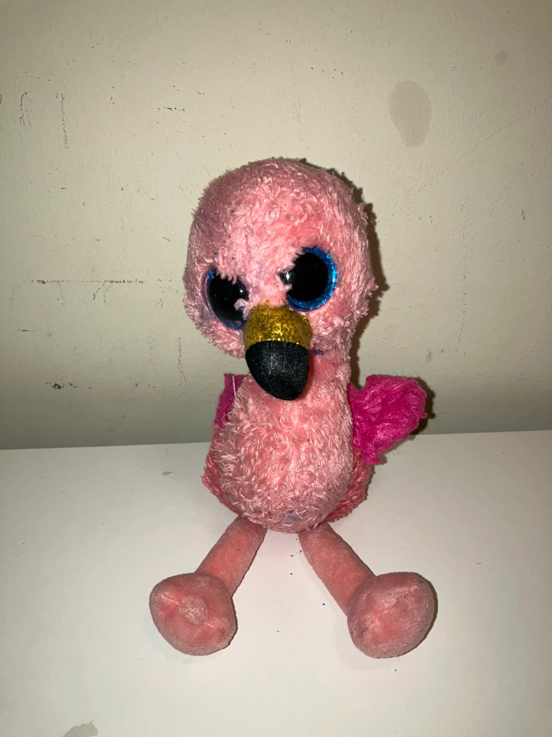 Pink Flamingo Beanie Baby Plush Toy