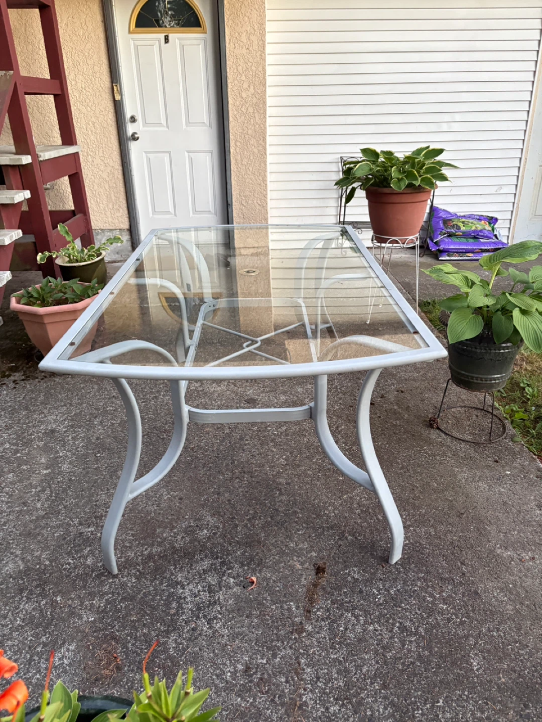 Glass Top Patio Table ONLY - photo 4
