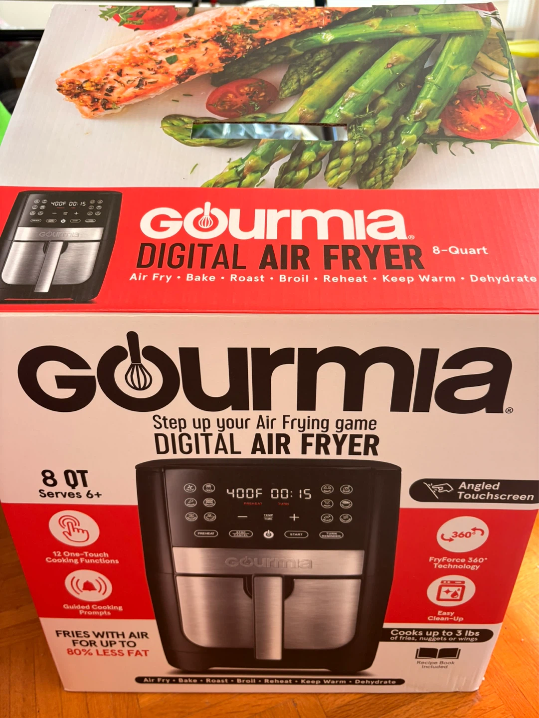 ⚽️ 8 QT Air Fryer (like new!!) ⚽️ - photo 2