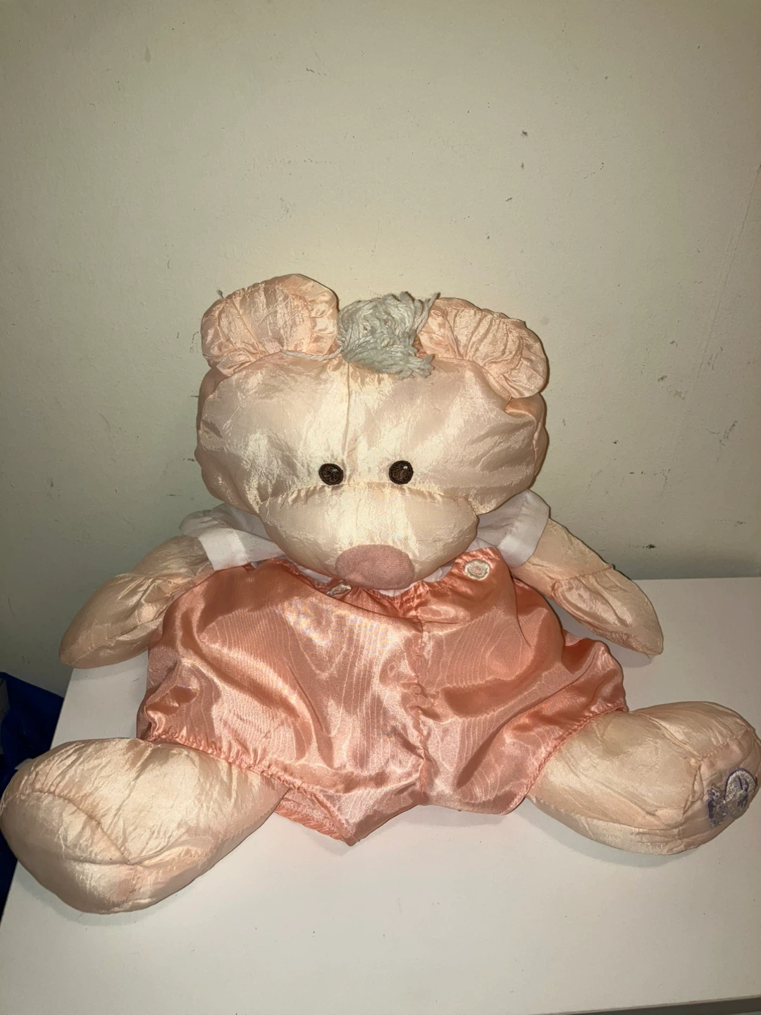 Pink Teddy Bear Plush Toy with Outfit