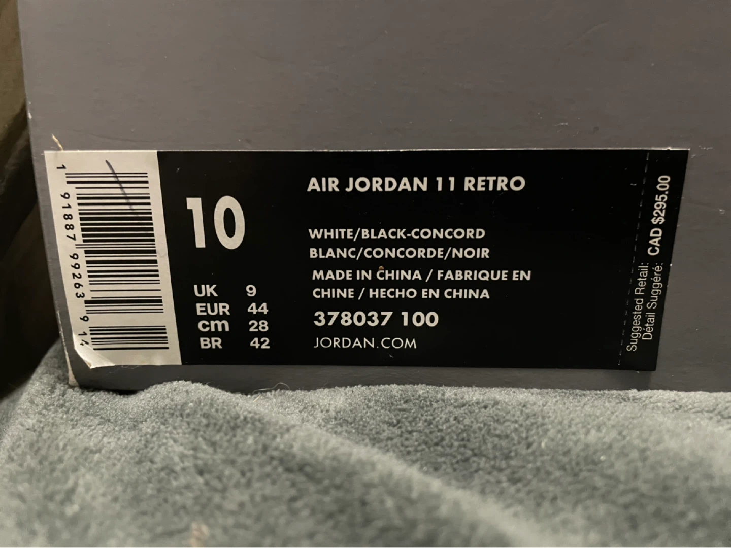 Air Jordan 11 Retro Men's Shoes - photo 2