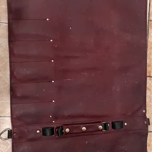 Horace & Jasper Leather knife roll