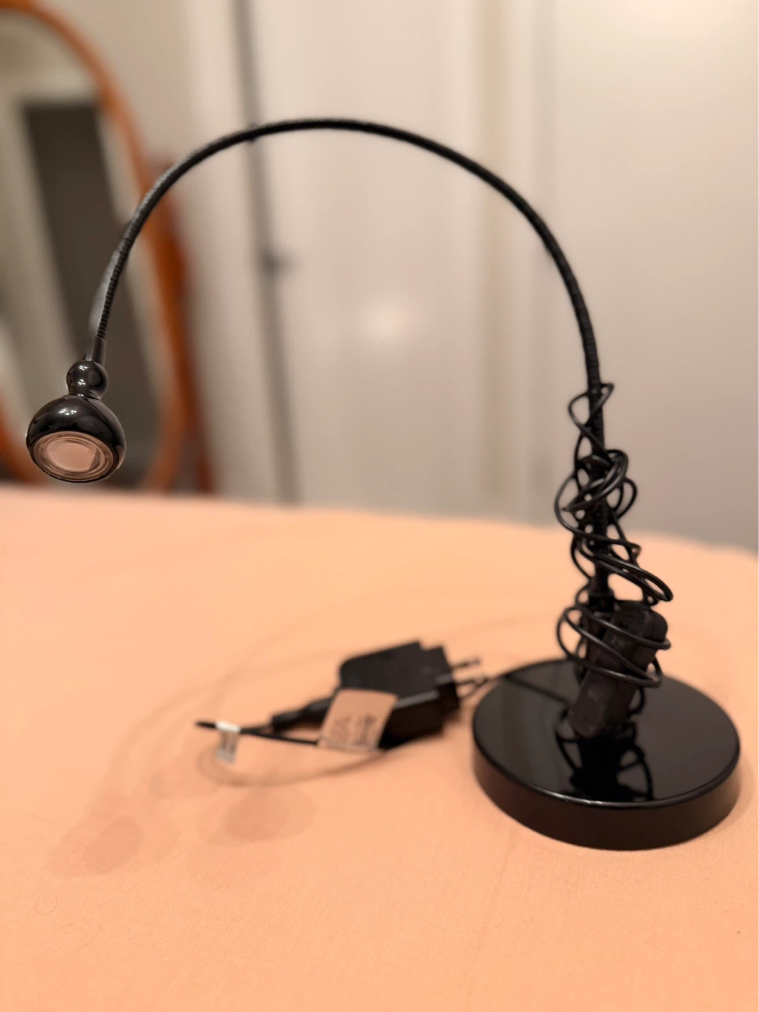 IKEA Black Flexible Gooseneck LED Desk Lamp