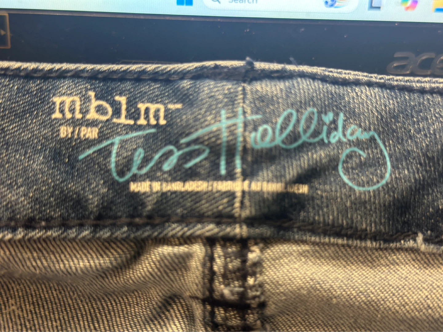 mblm by Tess Holliday Denim Shorts Size 16