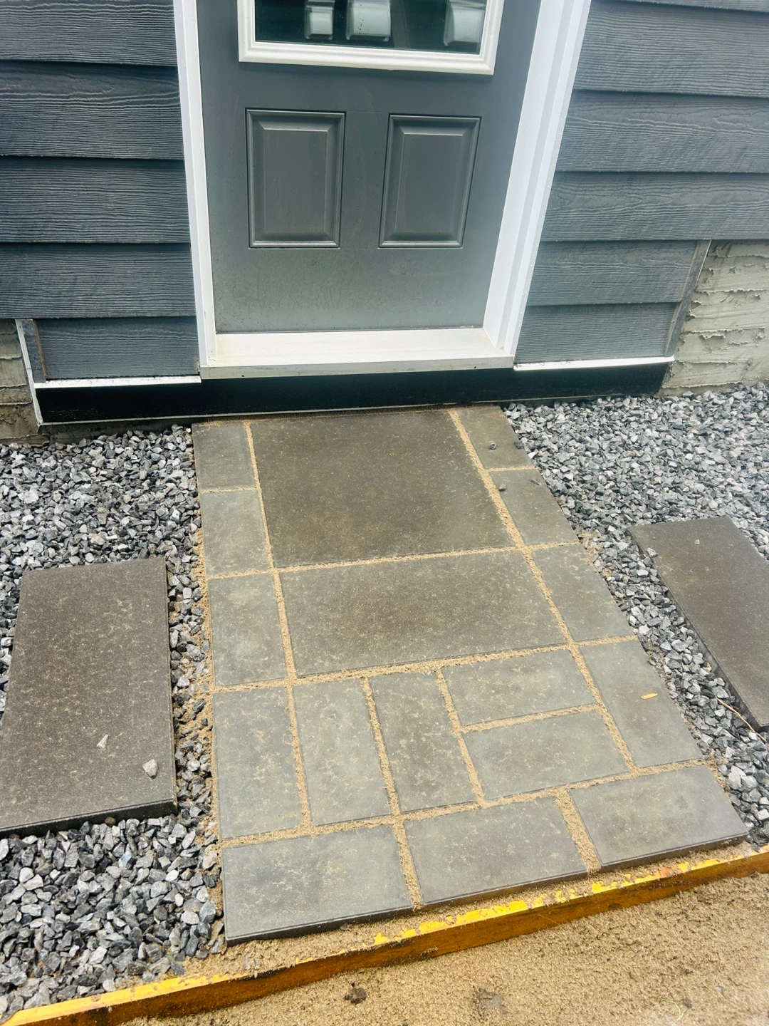 Outdoor Stepping Stone Path Materials - photo 4