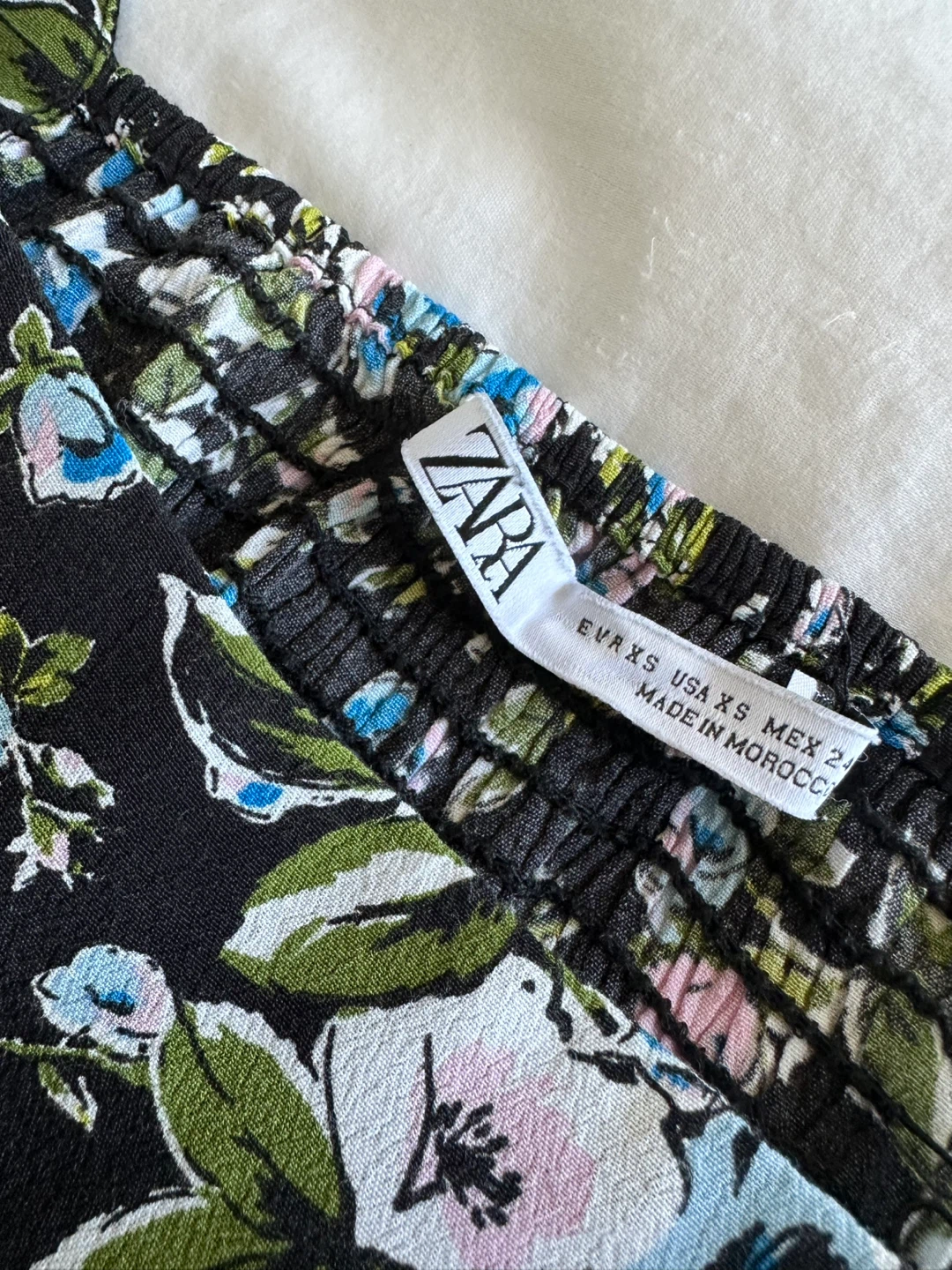 ⚽️ Zara Floral Puff Sleeve Midi Dress - size XS - photo 5