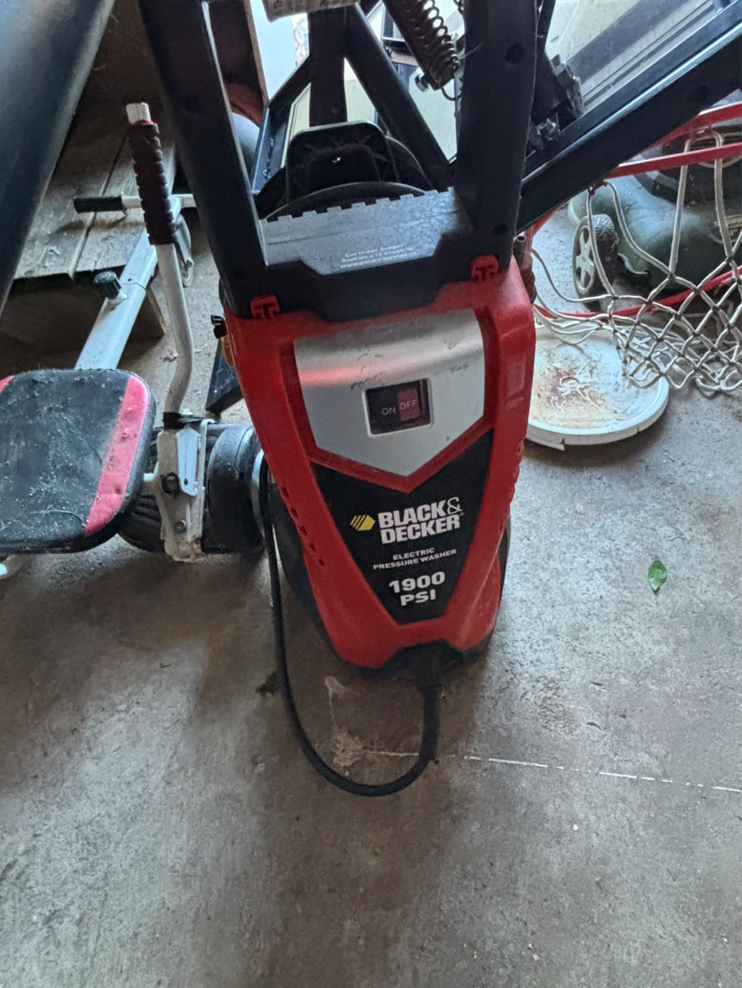 Black & Decker Electric Pressure Washer 1900 PSI