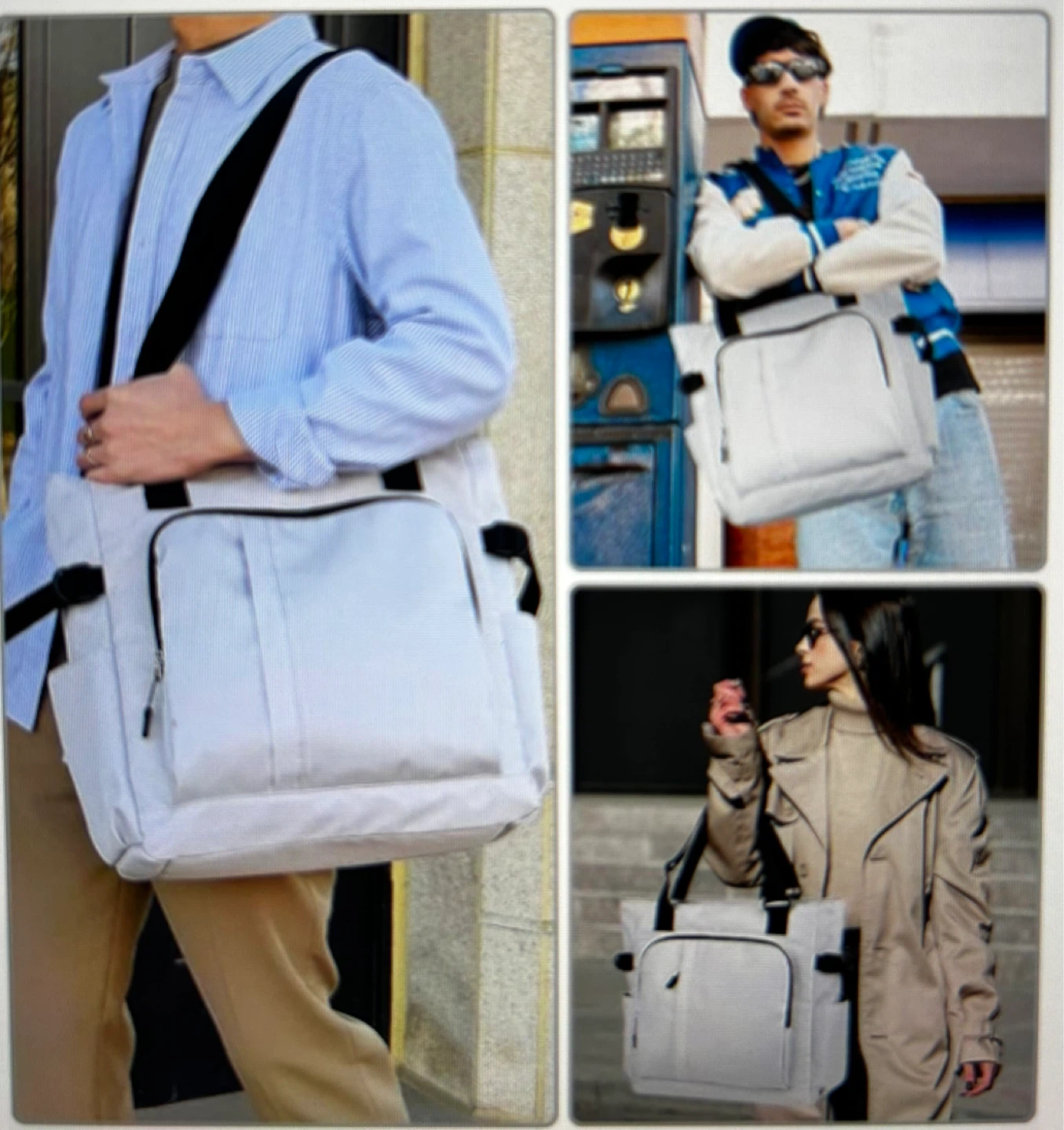 Light Grey Tote Bag - photo 5