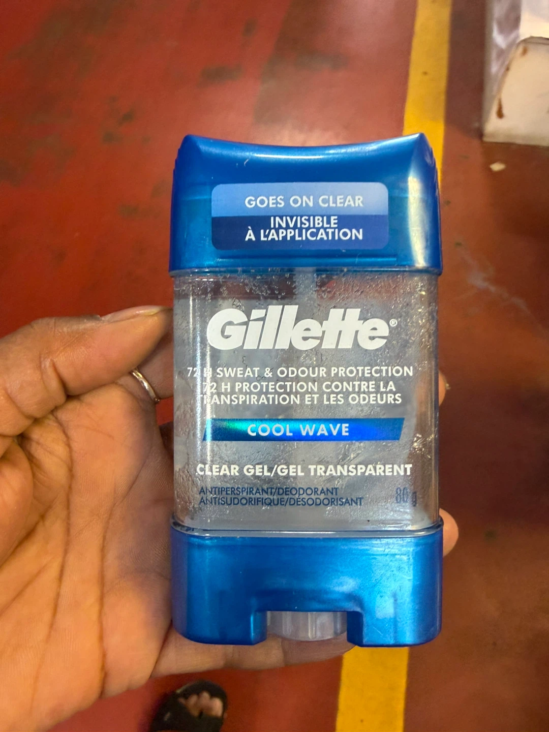 Gillette Cool Wave Clear Gel Antiperspirant/Deodorant 80g