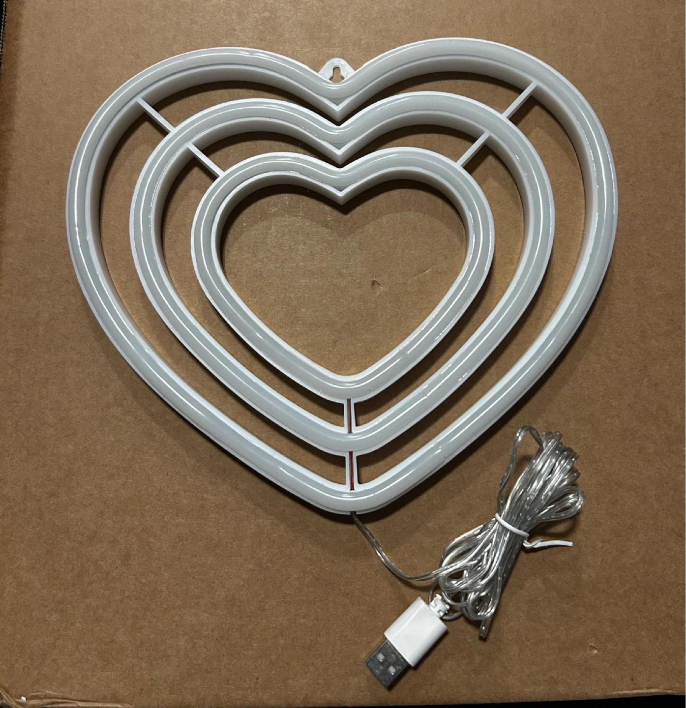 Heart Shaped Neon Sign