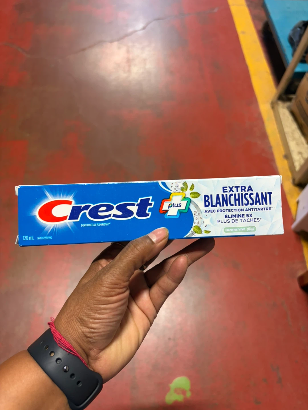 Crest Extra Whitening Plus Toothpaste