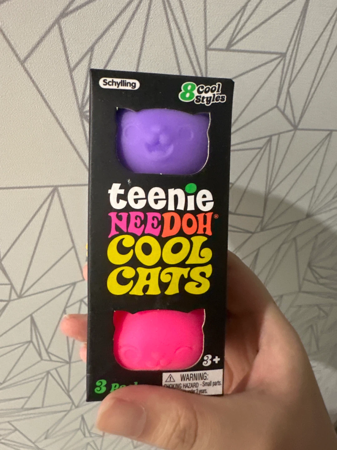 ⚽️ Teenie Needoh Cool Cats Fidget Toy 3 Pack