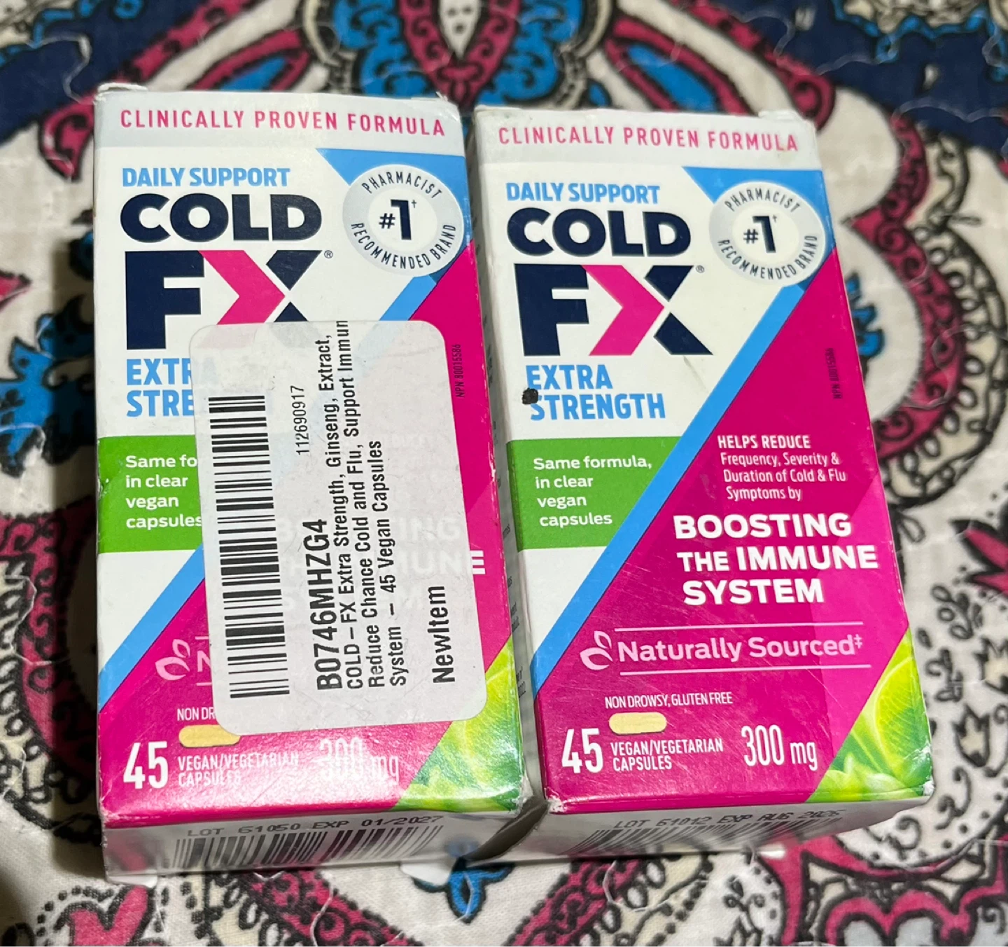 Cold FX Extra Strength Vegan Capsules
