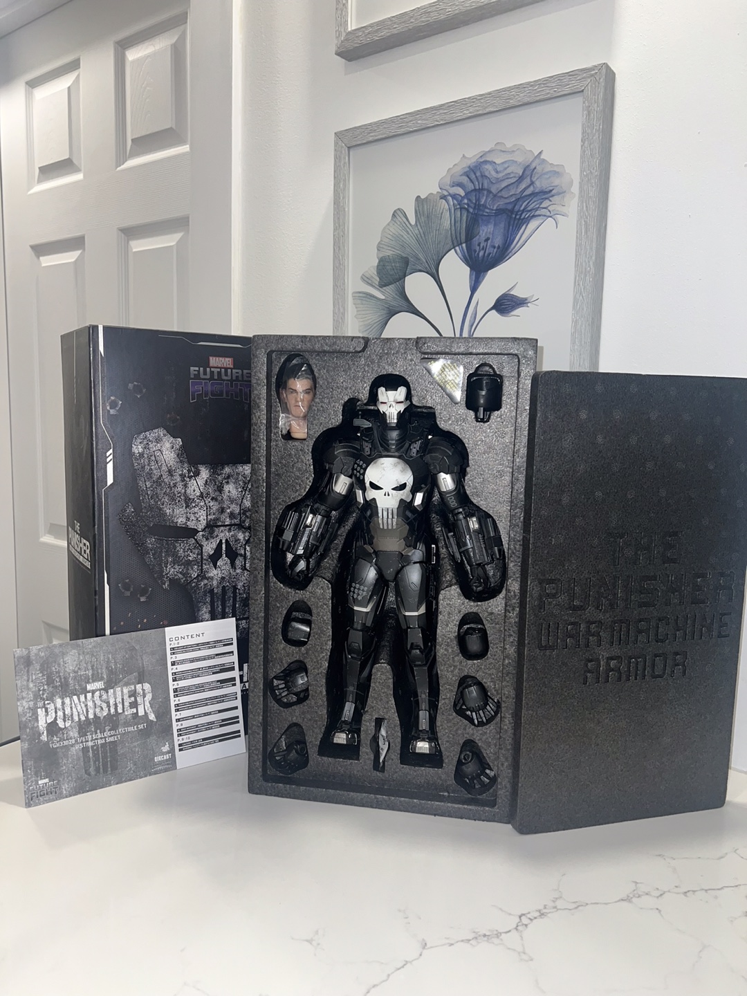 Marvel Future Fight The Punisher War Machine Armor Action Figure