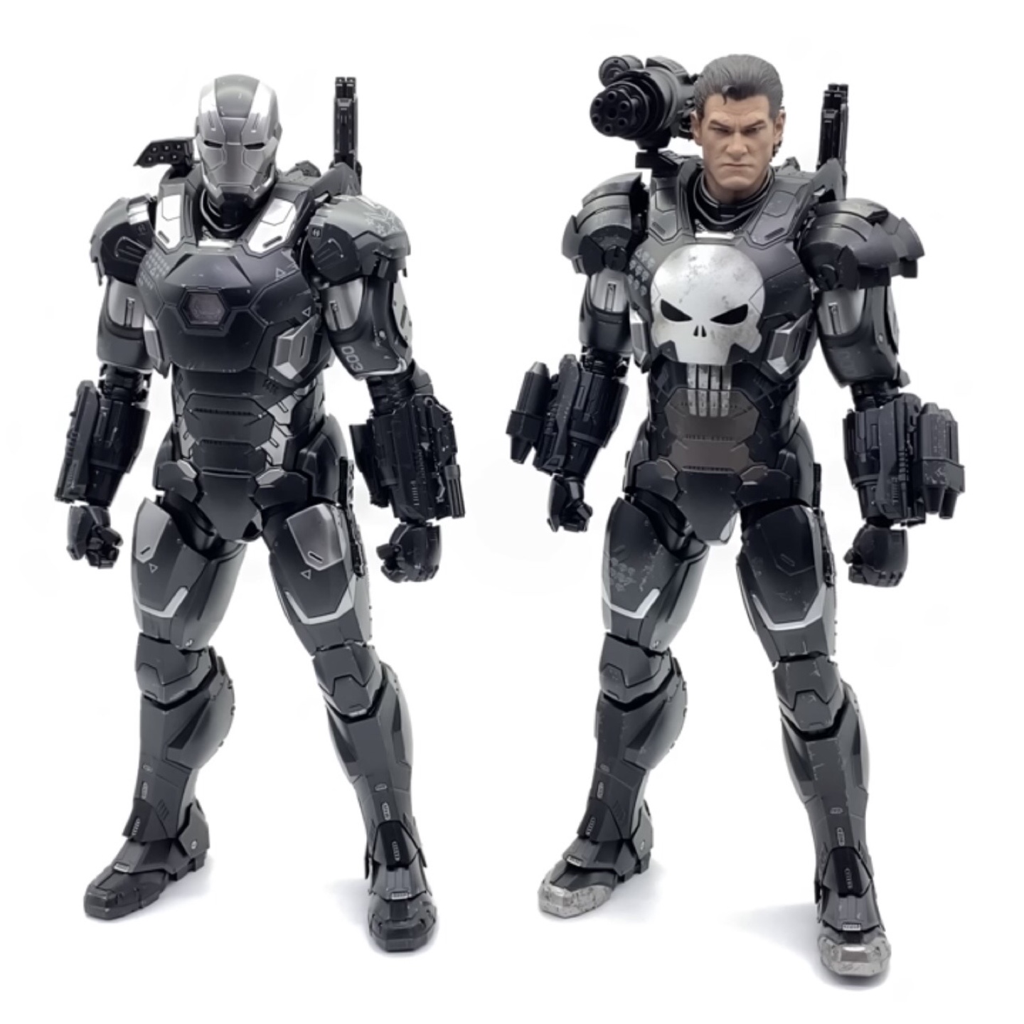 Marvel Future Fight The Punisher War Machine Armor Action Figure - photo 3