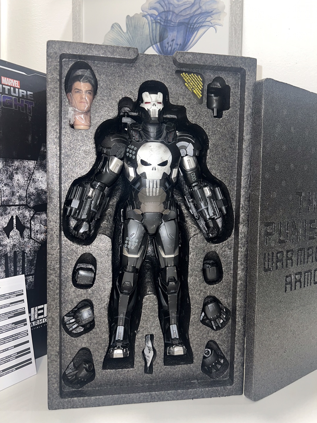 Marvel Future Fight The Punisher War Machine Armor Action Figure - photo 4