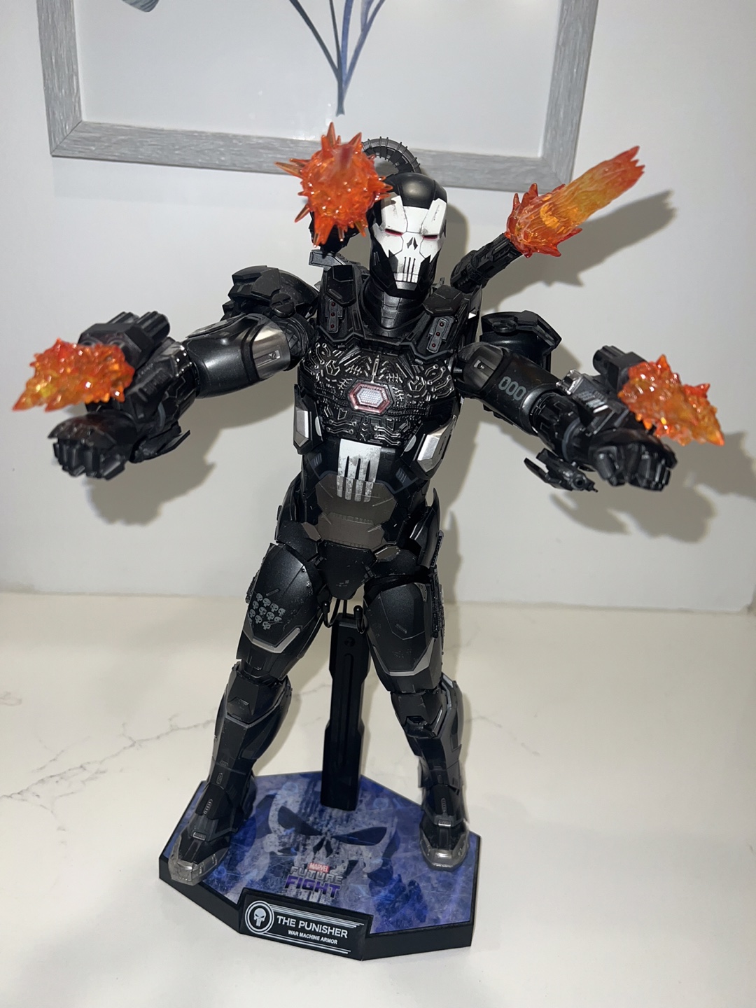 Marvel Future Fight The Punisher War Machine Armor Action Figure - photo 5