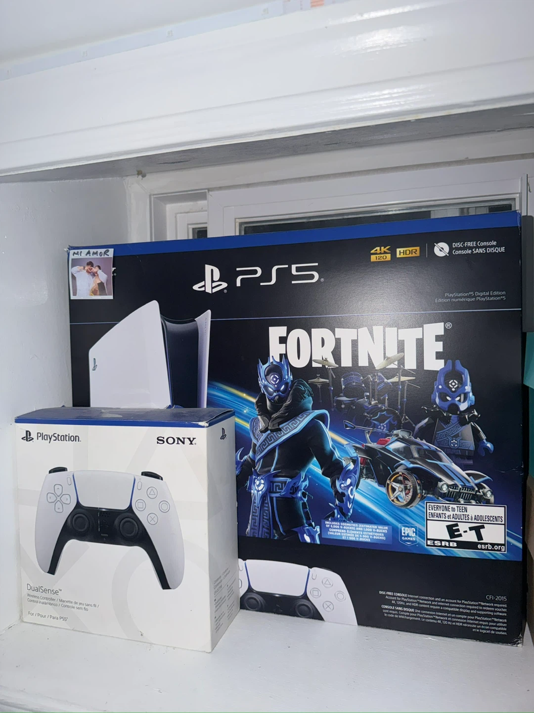 PlayStation 5 Digital Edition with games and 2 controller