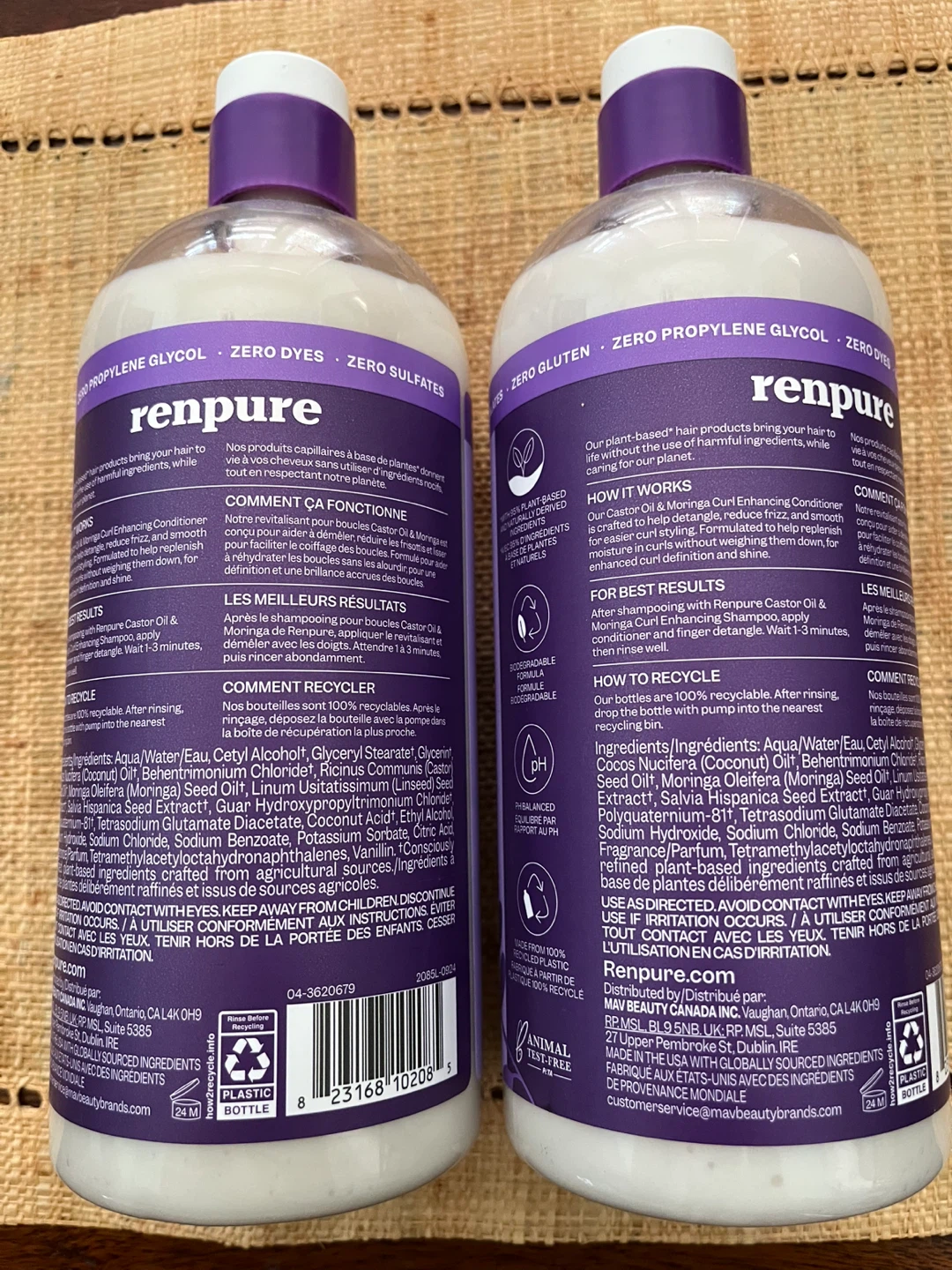 Renpure Castor Oil & Moringa Curl Enhancing Conditioner - photo 2