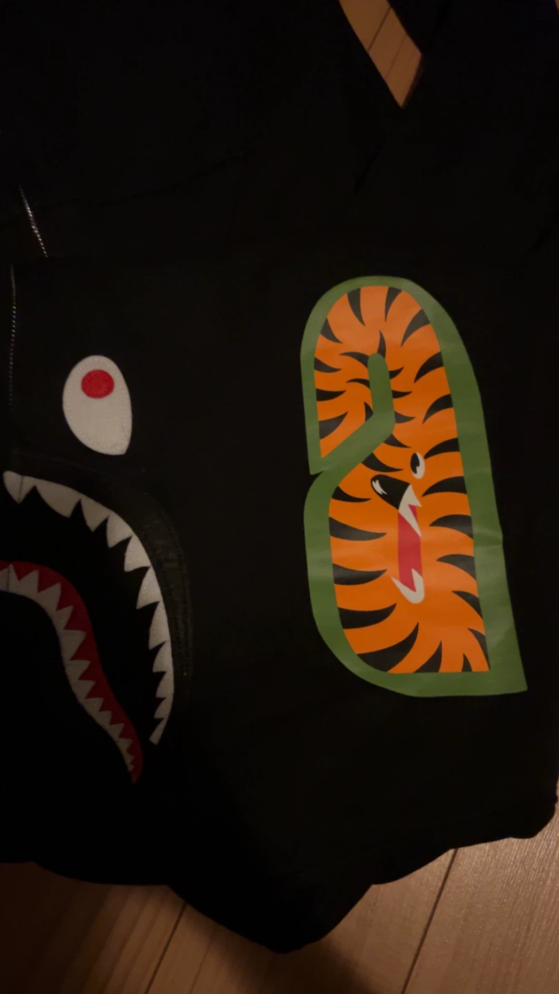 Bape plain black hoodie - photo 3
