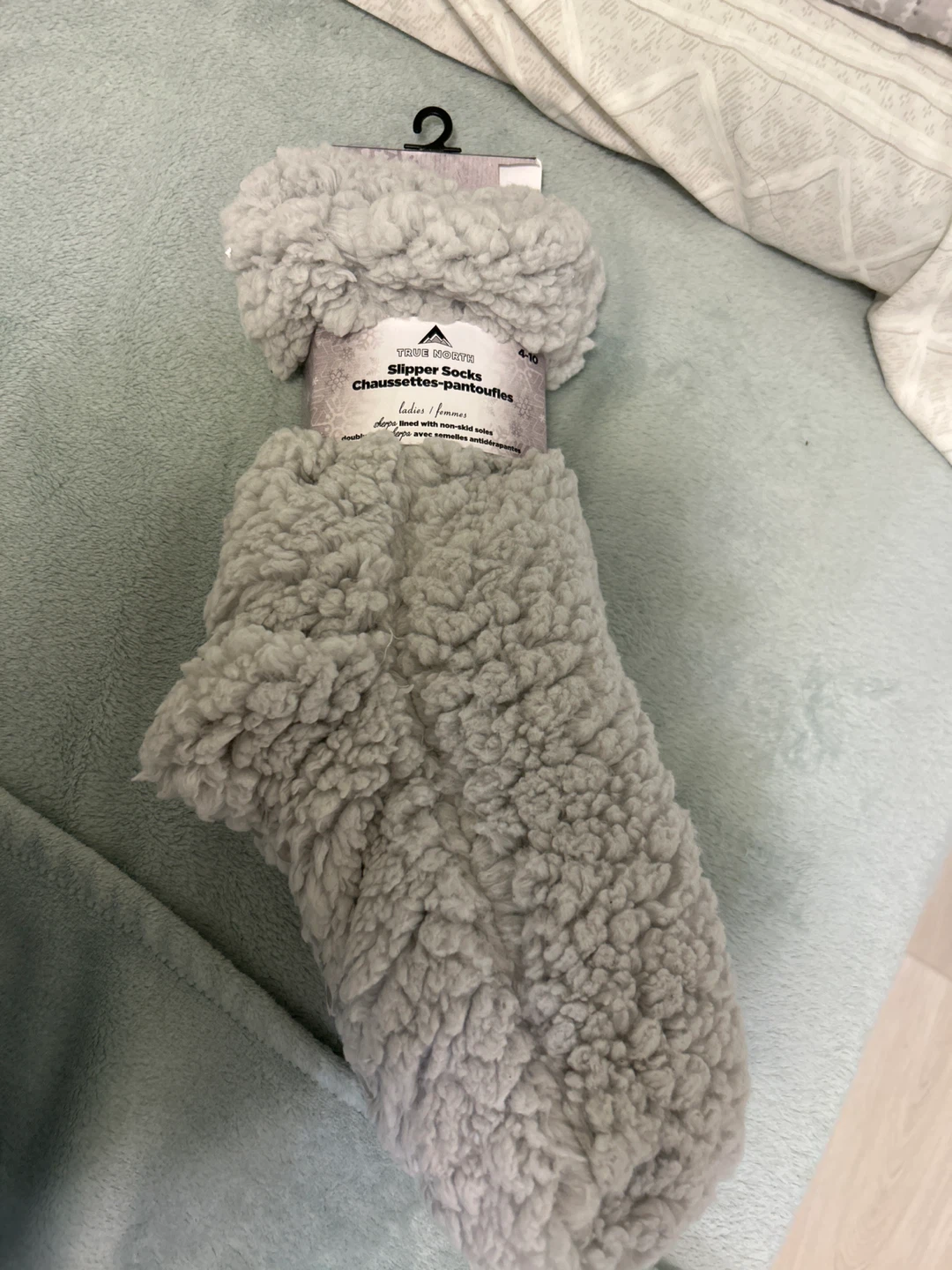 True North Sherpa Slipper Socks Grey - photo 3