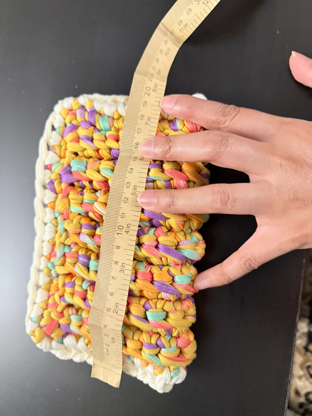 Handmade Crochet Pouch Clutch - photo 4